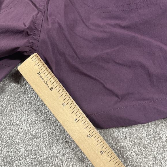 Eddie Bauer Shorts Womens 4 Hiker Nylon Spandex Performance Stretch Purple NWT - Picture 10 of 10